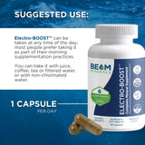 BEAM MINERALS cápsulas junto a material deportivo para recuperación post-ejercicio