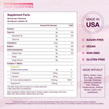 Bear Balanced etiqueta con lista de ingredientes y Creapure® visible