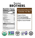 Bearded Brothers barra dentro de lonchera escolar para snack saludable