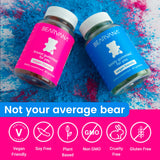 BEARVANA gomitas en ambiente casero para ilustrar uso diario