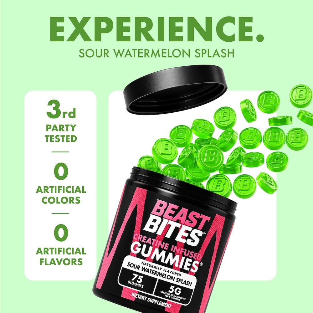 BEAST BITES etiqueta con certificados NSF y Clean Label, confianza de calidad