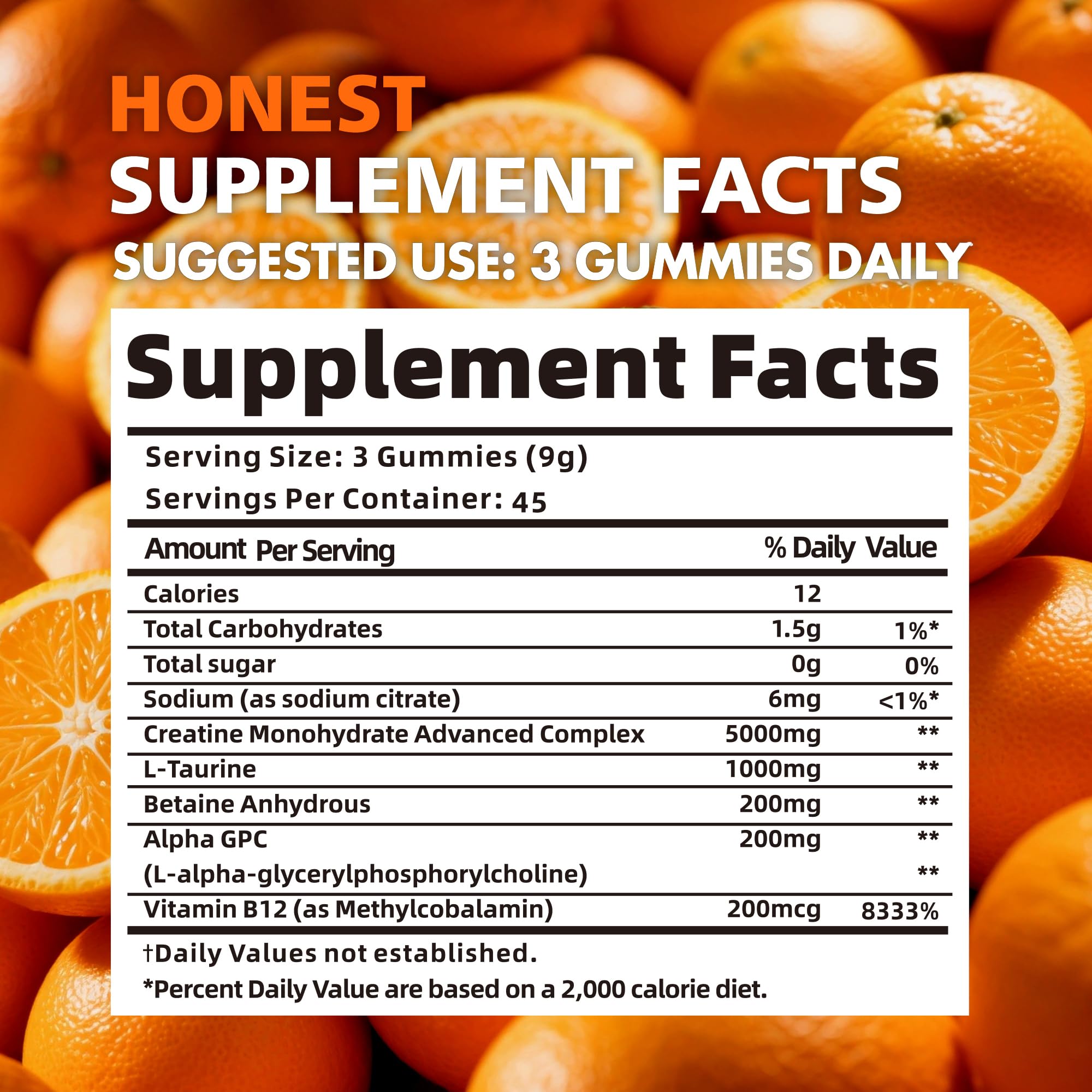 BEAST BITES etiqueta nutricional visible, beneficio transparencia de ingredientes