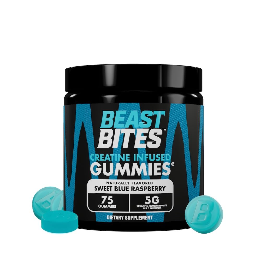 BEAST BITES envase frontal con etiqueta y beneficios claros