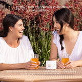 Beauty Focus etiqueta con ingredientes, transparencia y detalles nutricionales