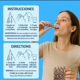 Bedotri comparación de tamaño con mano para visualizar la porción portátil