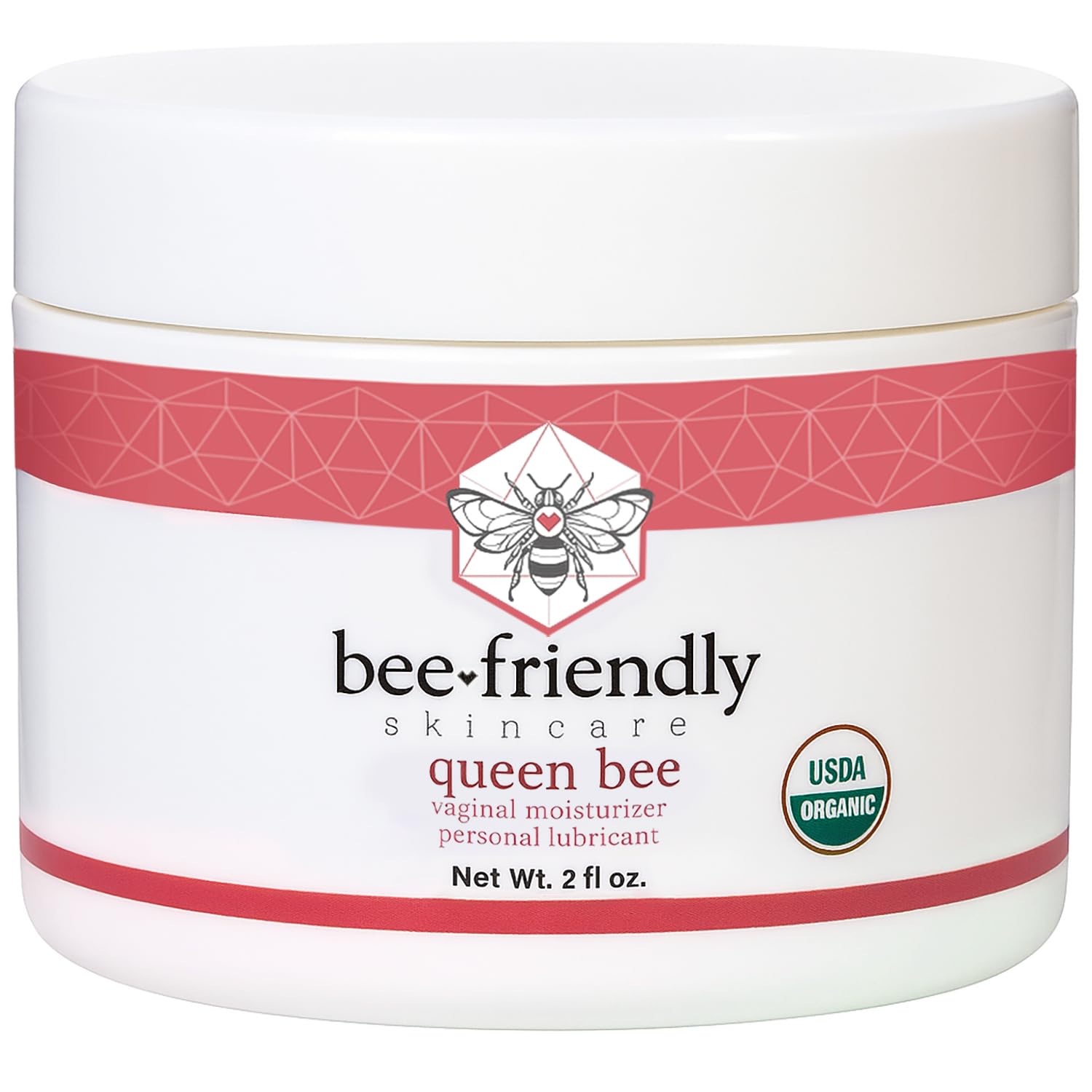 BeeFriendly frasco 2 oz mostrando diseño y tamaño práctico