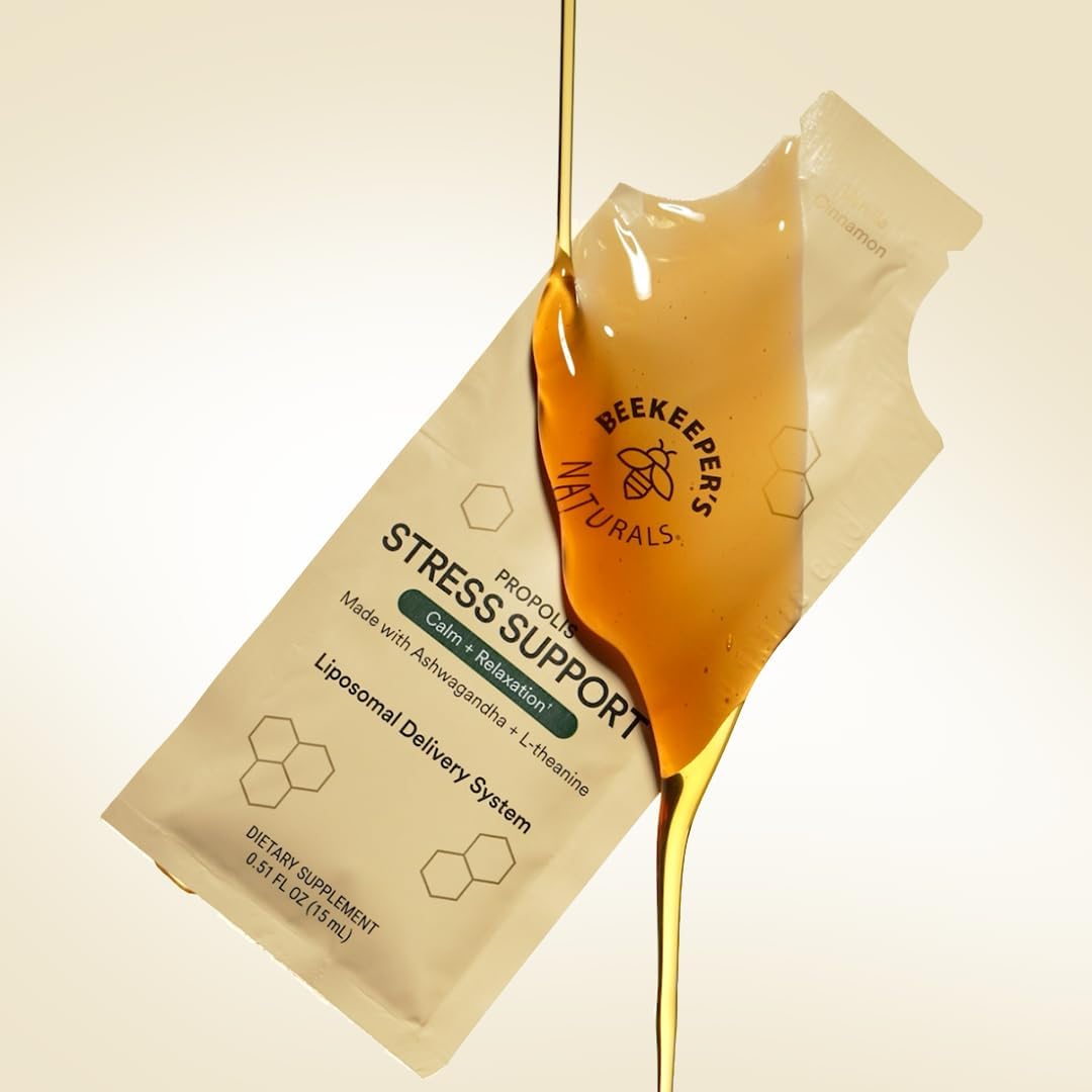 Beekeeper's Naturals en ambiente de relajación, sugiere uso diario conveniente