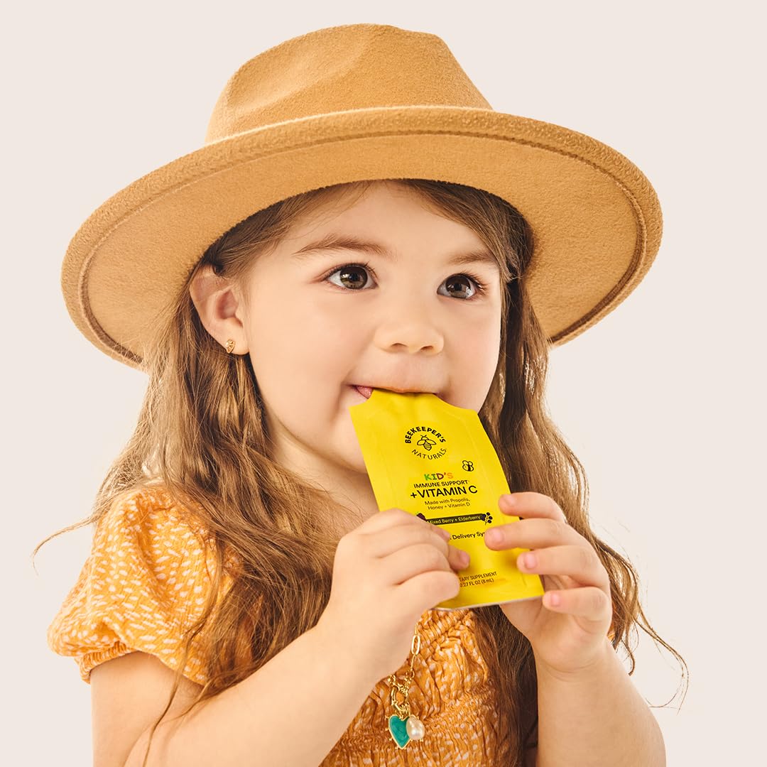Beekeeper's Naturals etiqueta con lista de ingredientes clara y visible