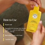 Beekeeper's Naturals sobres en bolsa de viaje, práctico para desplazamientos