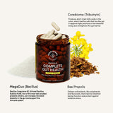 Beekeeper's Naturals etiqueta con lista de ingredientes clave visible