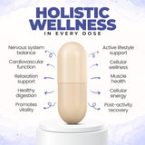 BeElevated etiqueta con ingredientes resaltando triple magnesio y pureza