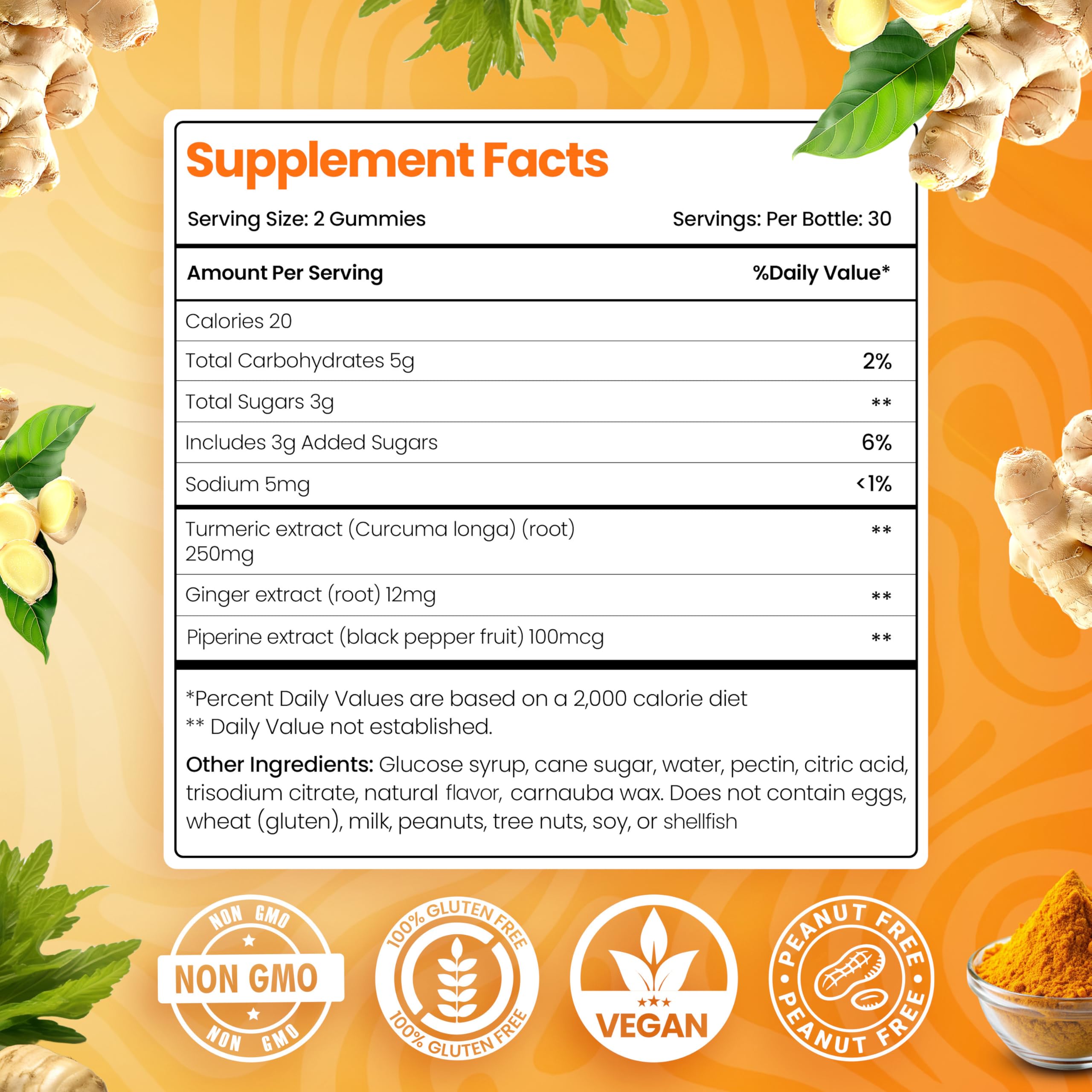 Primer plano textura de gominola de BeElevated sabor durazno, detalle masticable y aspecto natural