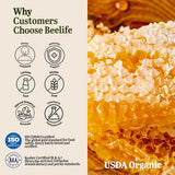Beelife propoflex etiqueta con certificaciones, seguridad y trazabilidad
