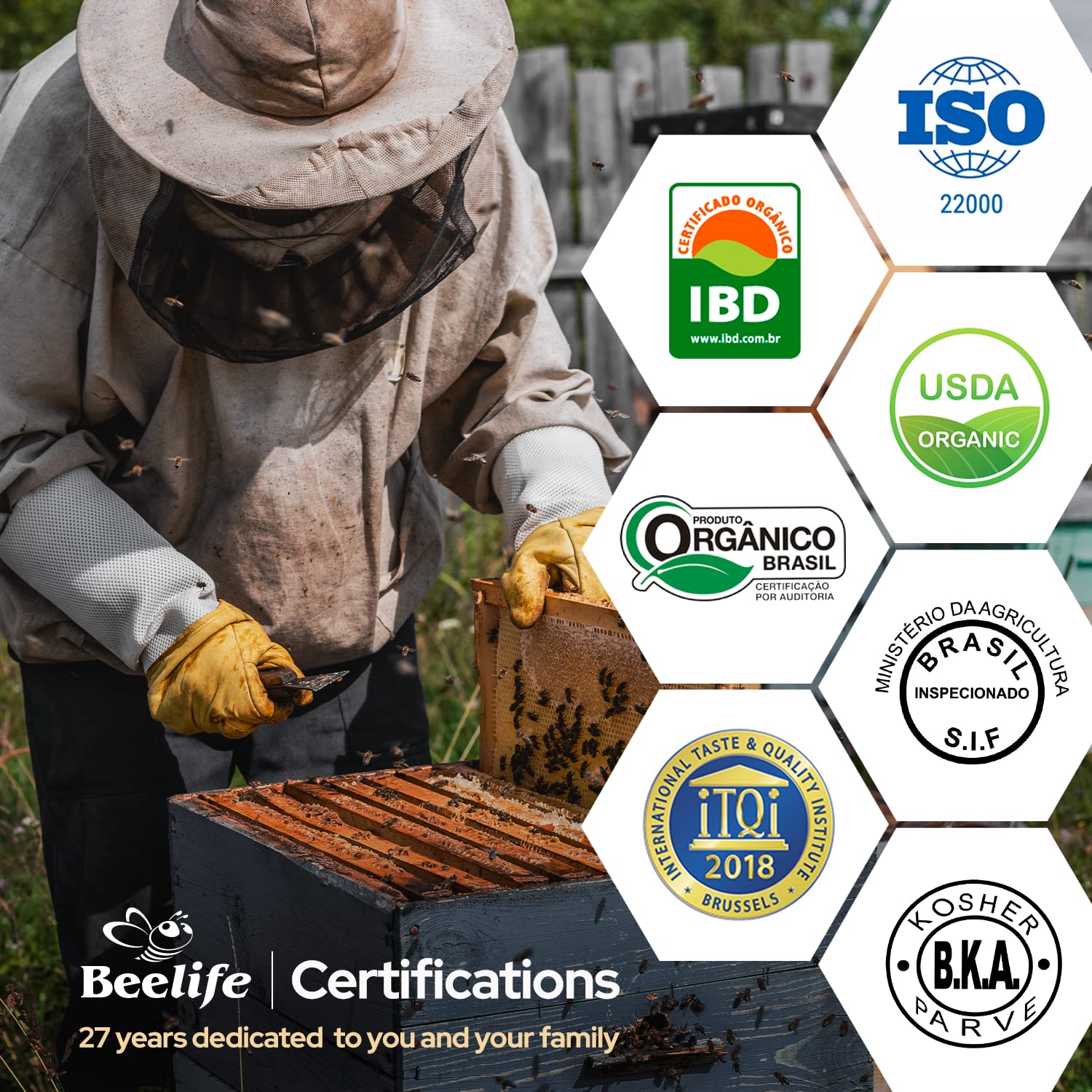 Beelife cuentagotas vertiendo gotas en bebida para fácil dosificación