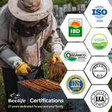 Beelife cuentagotas vertiendo gotas en bebida para fácil dosificación