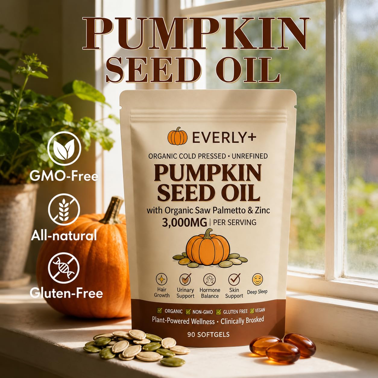 Beezema Everly cápsulas blandas apiladas, formato cómodo y sin sabor aceitoso