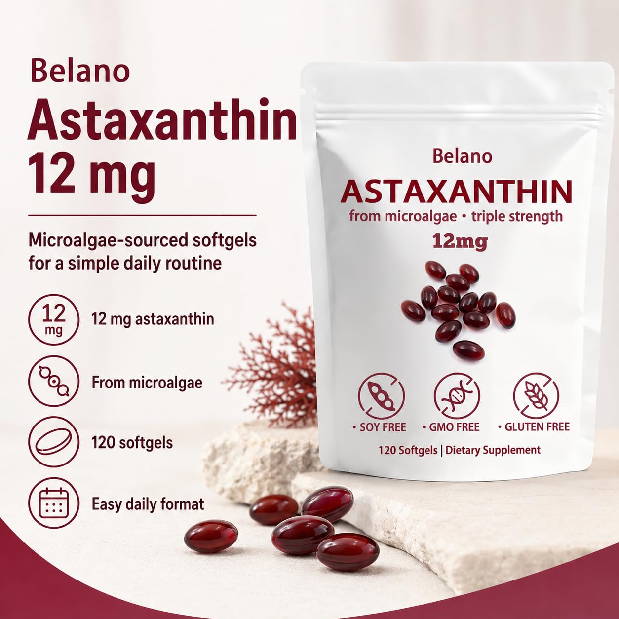 Belano etiqueta con información nutricional para verificar ingredientes