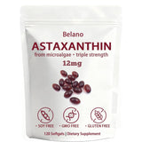 Belano envase frontal mostrando 120 softgels y claridad sobre dosis