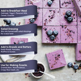 Beleon Goods For Life açaí bowl servido, color vibrante y aspecto apetitoso