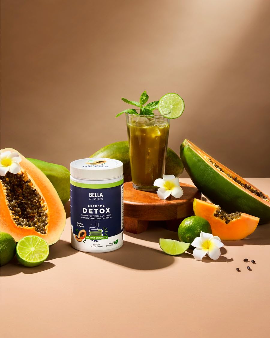 Bella All Natural envase en cocina, integración fácil en recetas diarias