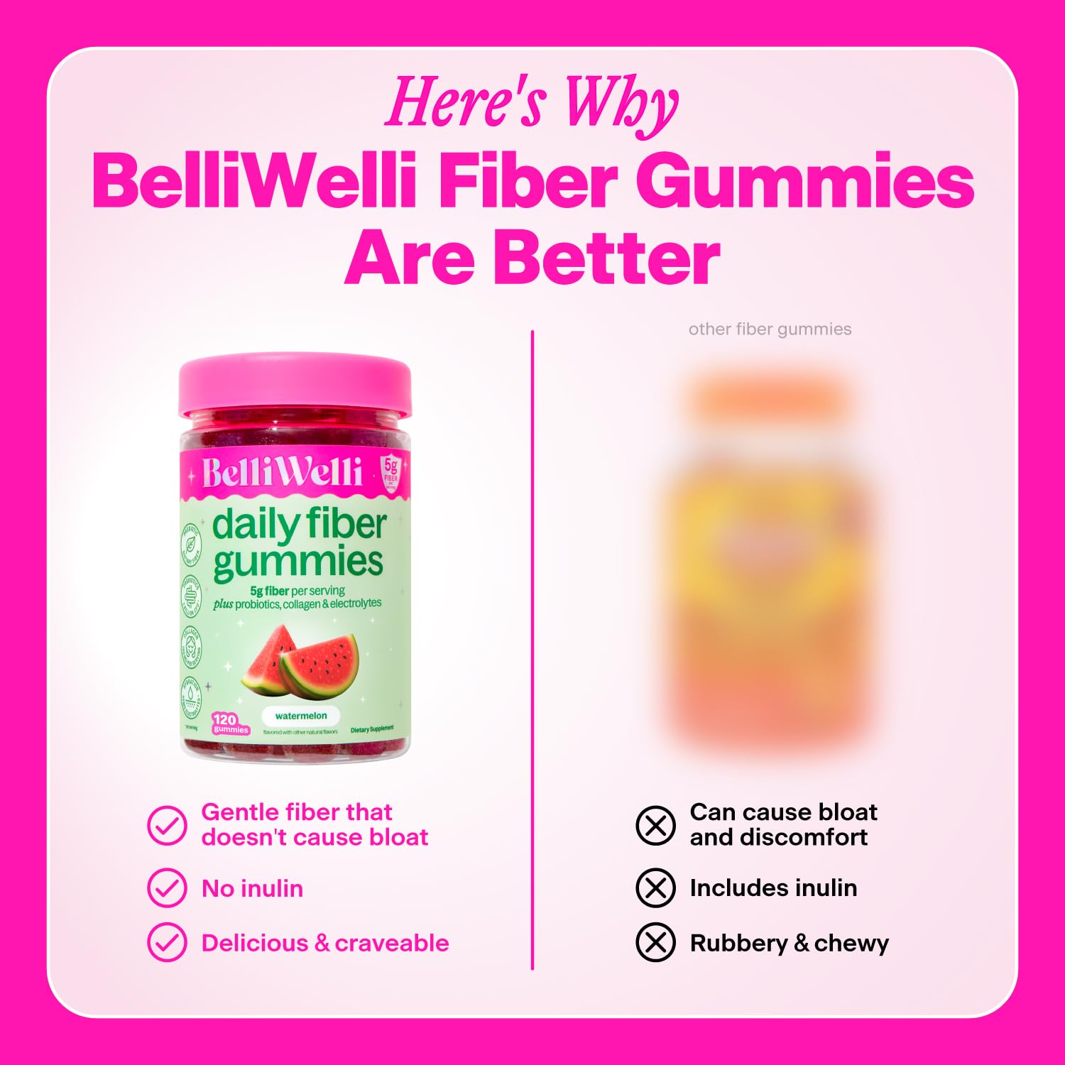 Gomitas Belli Welli servidas en un vaso para consumo diario y control de porción