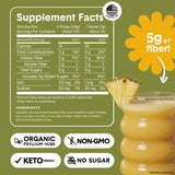 Bellway etiqueta con ingredientes orgánicos y sin aditivos para confianza