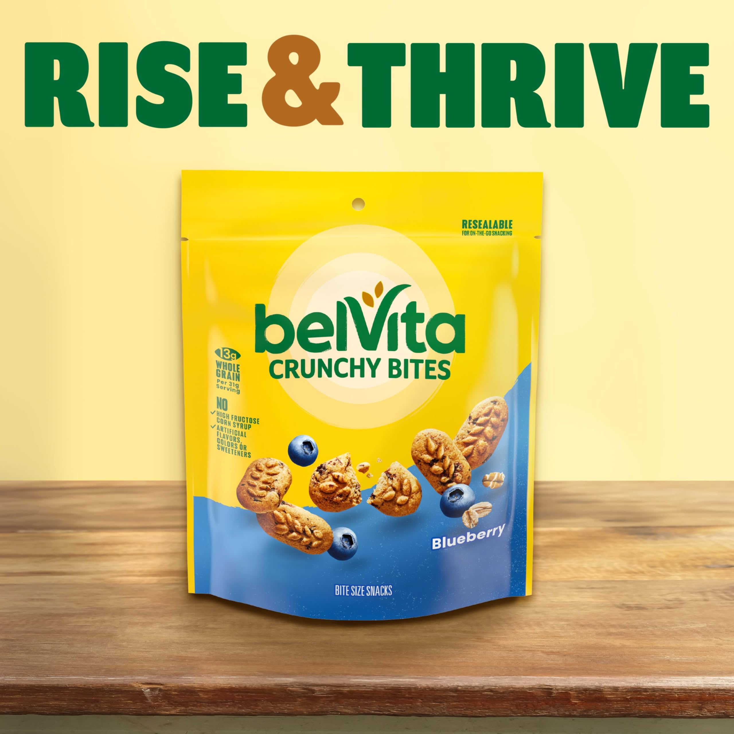 belVita etiqueta nutricional enfocada en granos enteros y valores por porción