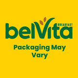 belVita galletas en mano ideales para desayunar fuera de casa
