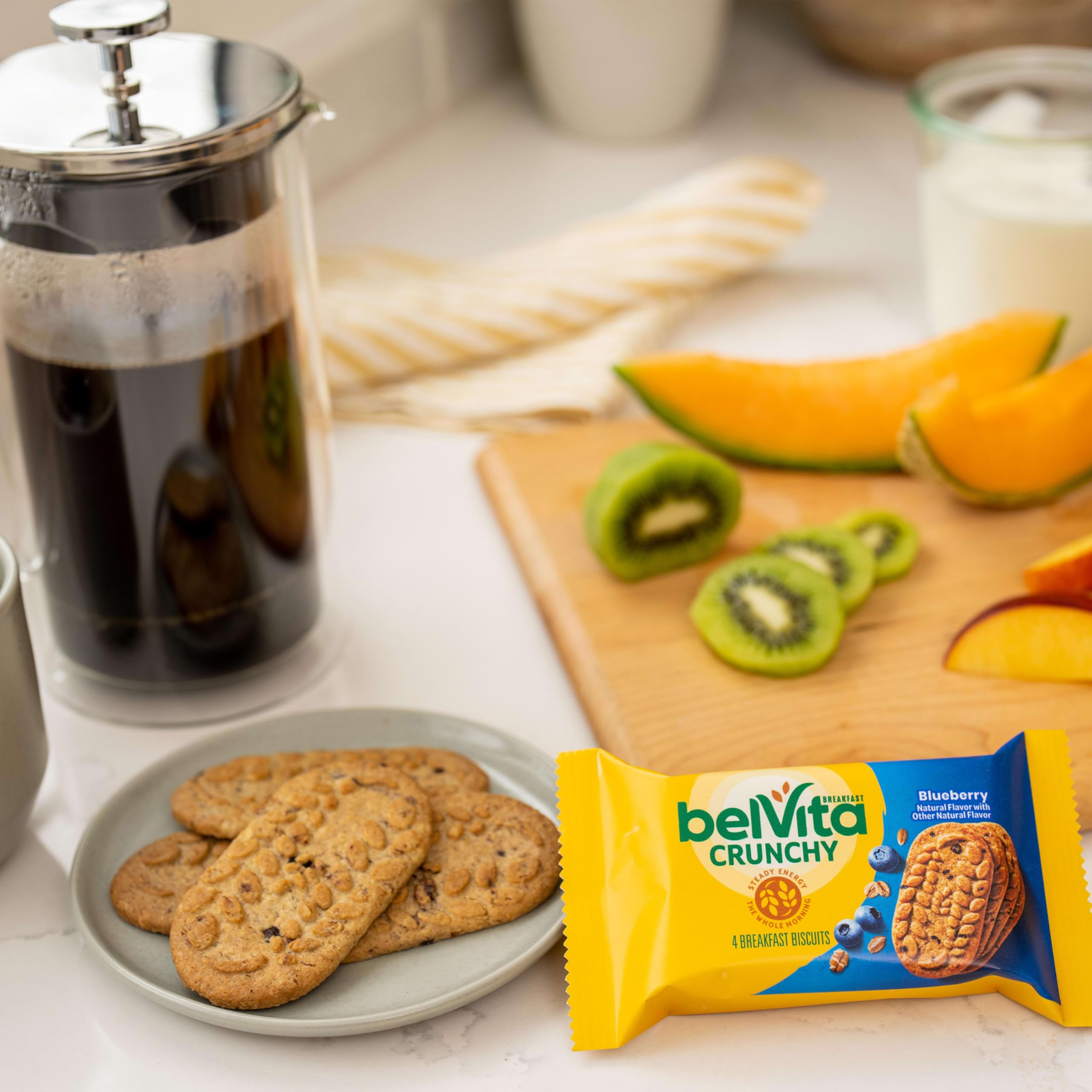 belVita pack en máquina expendedora listo para venta rápida