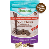 Benecol primer plano de textura suave del masticable, fácil de morder