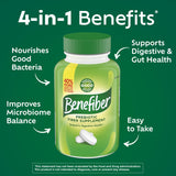Benefiber caplets en detalle para visualizar forma y facilidad de ingestión