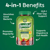 Benefiber gomitas en mano listos para tomar con beneficio de conveniencia