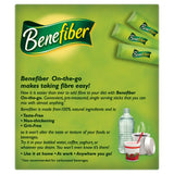Benefiber polvo textura fina que se disuelve transparente