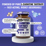 Comparación de tamaño de las cápsulas Benevolent L Carnitine para percepción de escala