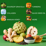 BENIX etiqueta detallada listando ingredientes y certificaciones claras