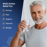 Ben's Natural Health botella en mano para mostrar escala del envase y facilidad de uso