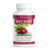 Beravia Organic frontal del producto mostrando etiqueta clara y beneficios