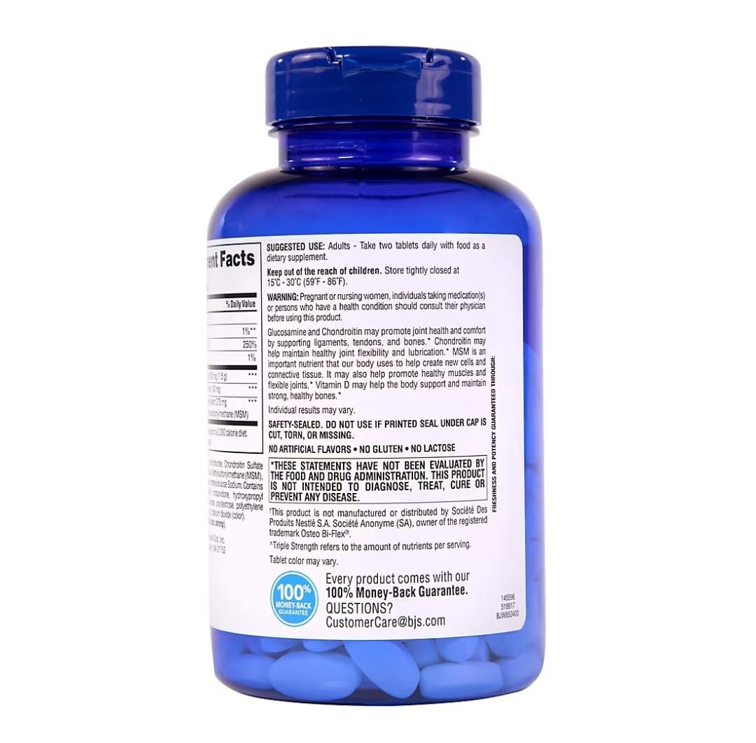 Berkley Jensen etiqueta enfocada en ingredientes y certificación NSF visible