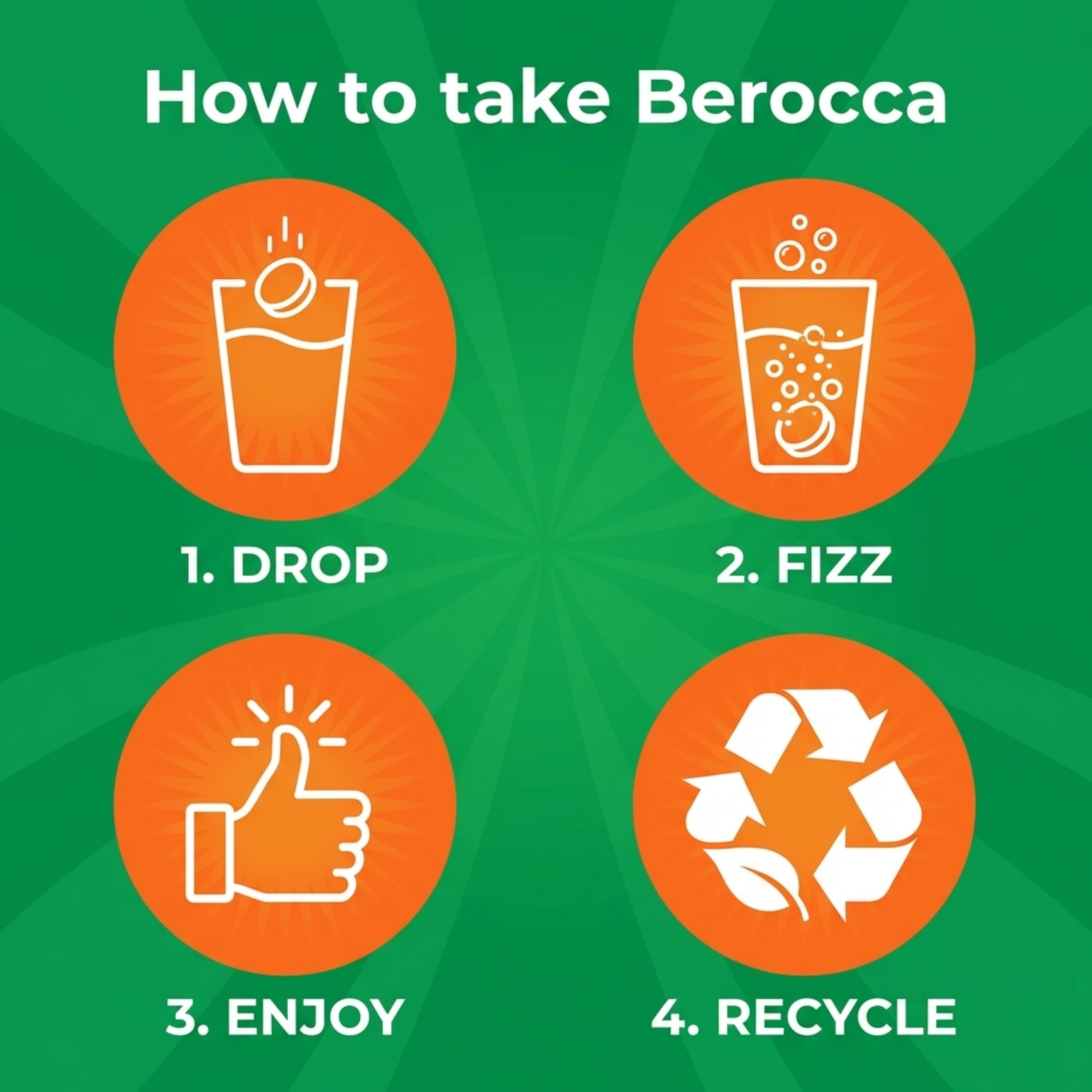 Berocca detalle de la etiqueta con información de vitaminas y minerales