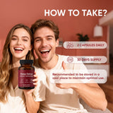 BERSEG Colasential Max jengibre e hisopo juntos, evidencia ingredientes naturales