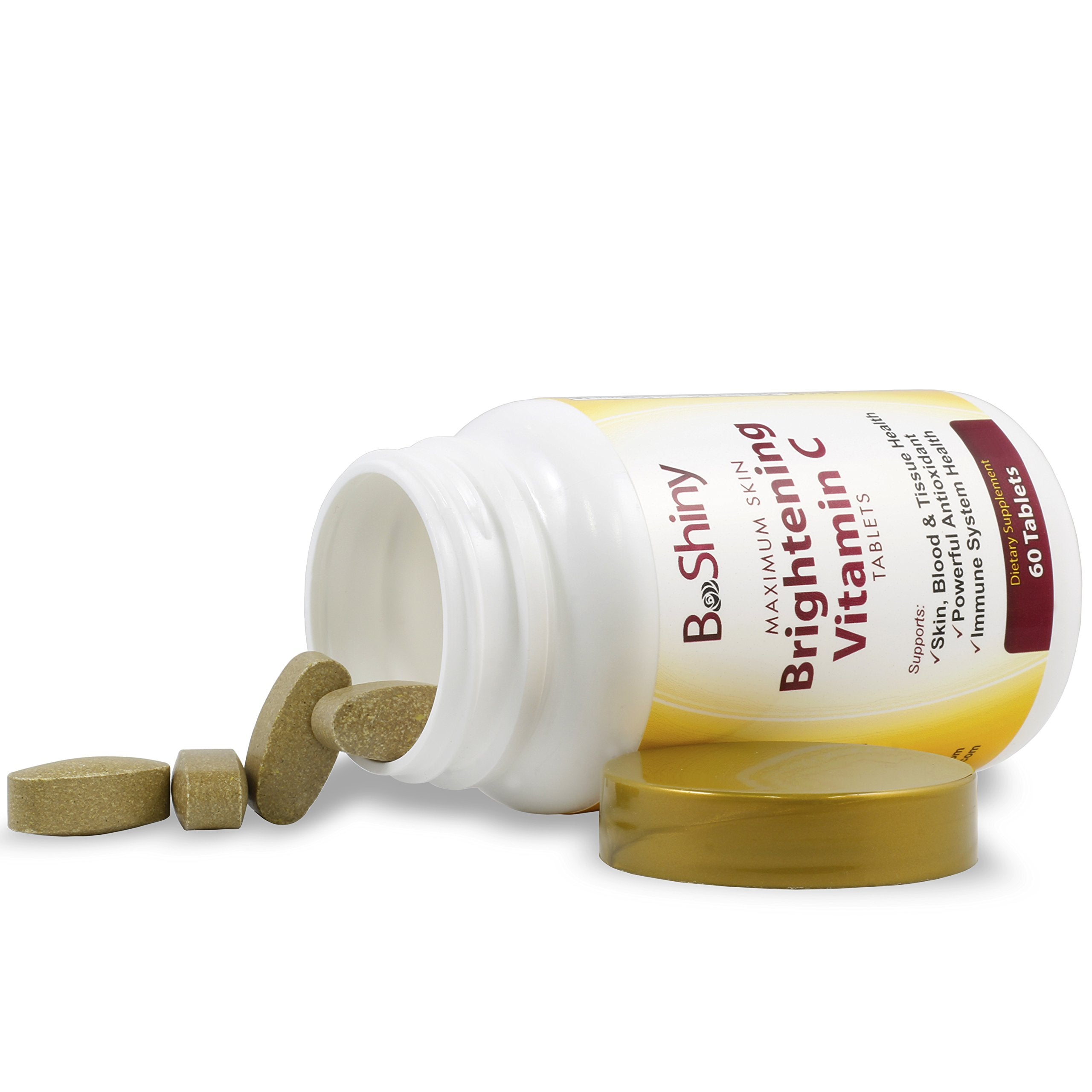 BeShiny tableta en mano para comparar tamaño y facilitar consumo