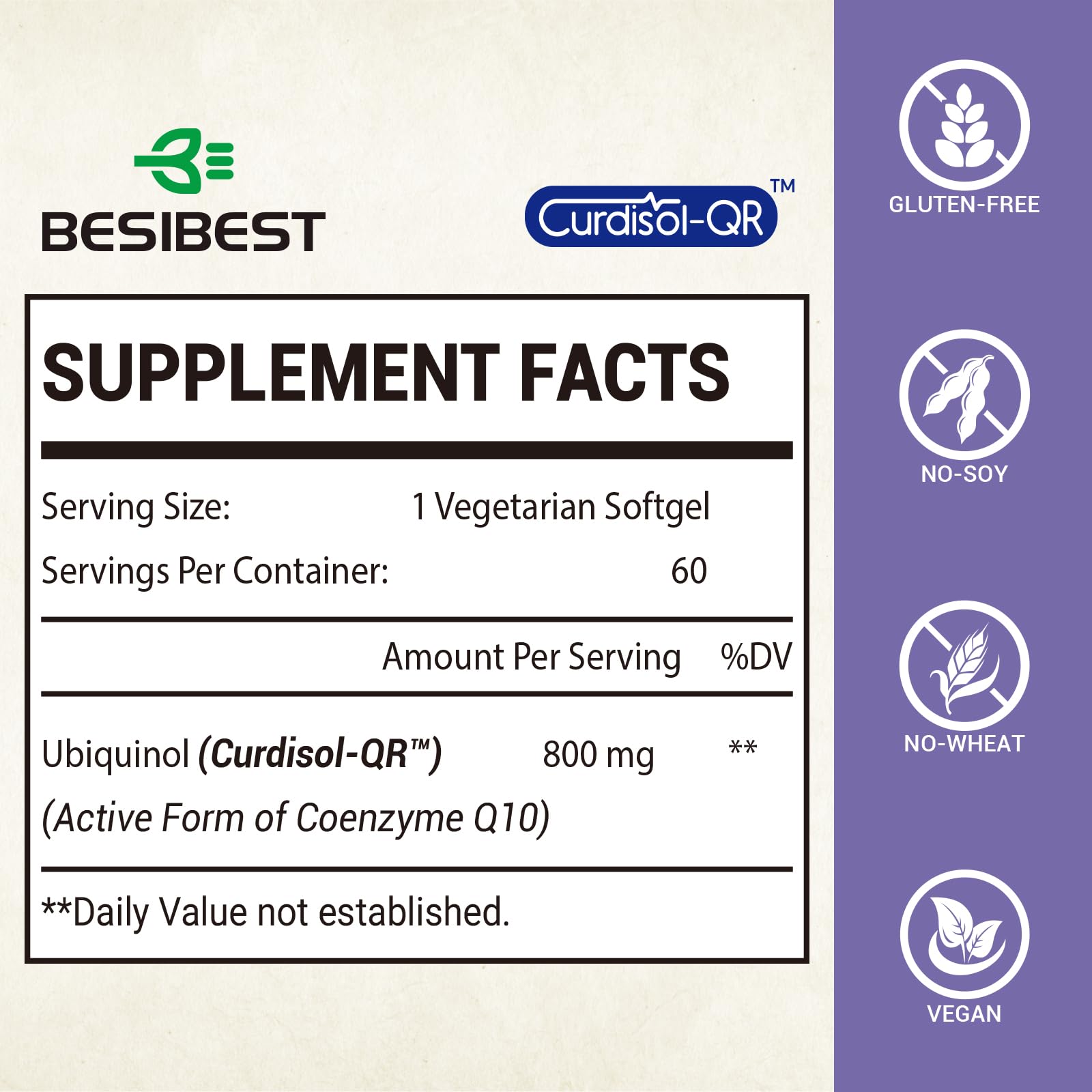Besibest softgel en mano ilustrando tamaño y facilidad de ingestión
