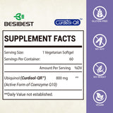Besibest softgel en mano ilustrando tamaño y facilidad de ingestión