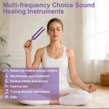 BESMORY diapasone en uso durante meditación para relajación audible