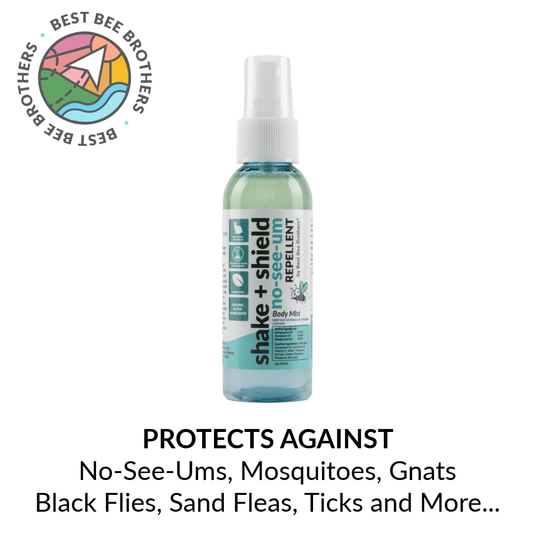 Best Bee Brothers bruma sobre piel, sensación no grasa y rápida absorción
