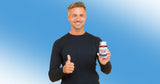 Best Earth Naturals botella abierta con cápsulas listas para consumo