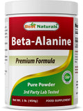 Best Naturals envase frontal del polvo puro con información clara de porciones