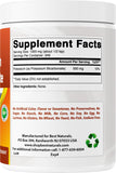 Best Naturals comparación de tamaño del envase para referencia
