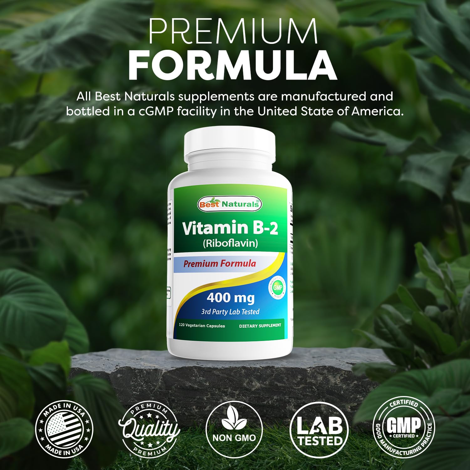 Best Naturals botella abierta con cápsulas visibles para fácil consumo diario