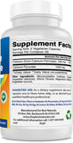 Best Naturals polvo del suplemento en primer plano, evidencia de pureza